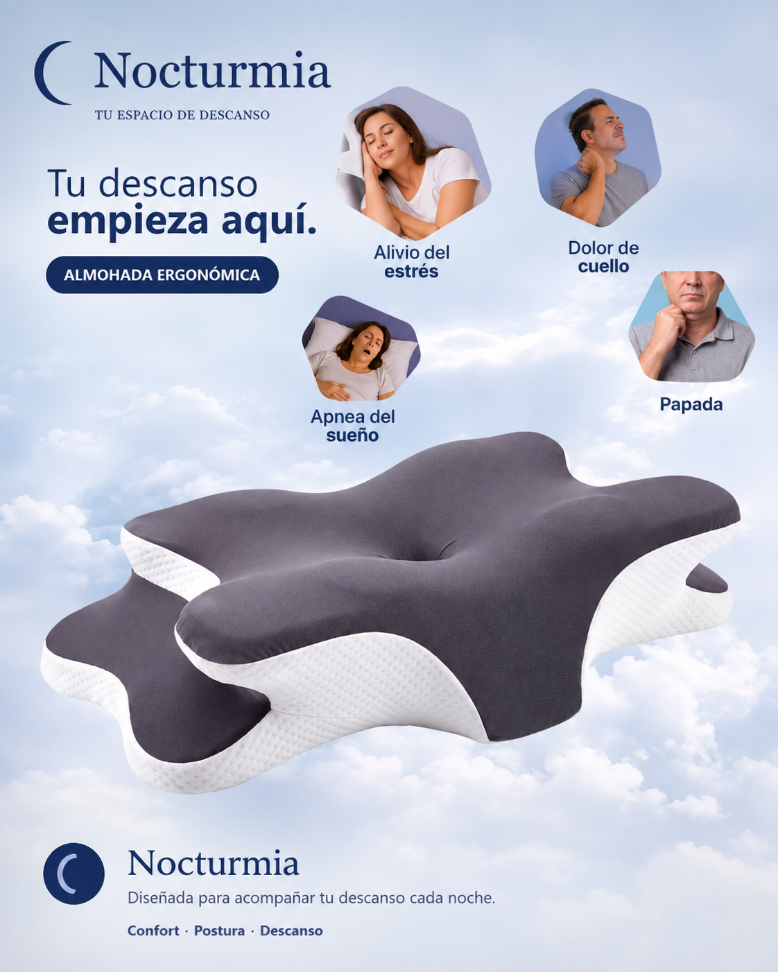 Almohada Ergonómica