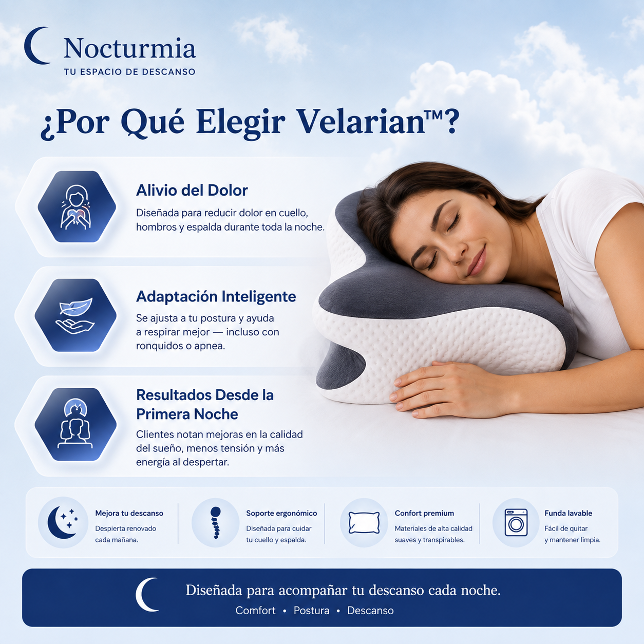 Almohada Ergonómica